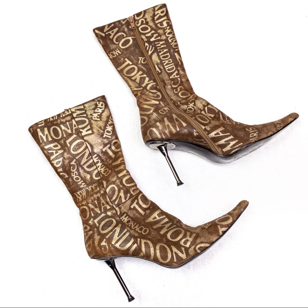 Limited Edition Suede Stiletto Boots